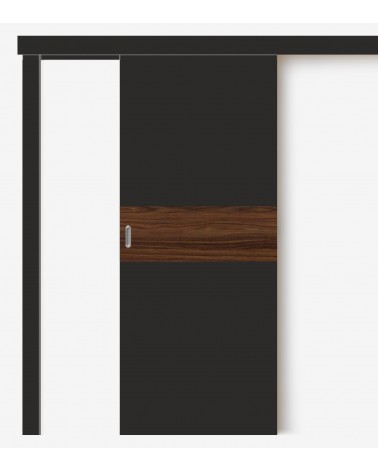 "RIVIA 10" Black. Sliding interior doors