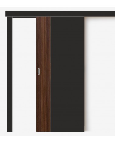 "RIVIA 70" Black. Sliding interior doors