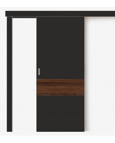 "RIVIA 110" Black. Sliding interior doors