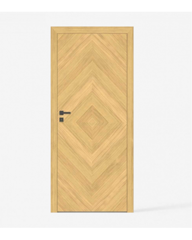 "WOOD M1-W2" Internal doors. Non-rebated