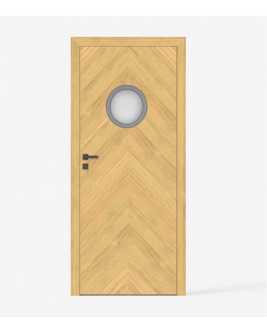 "WOOD M2-W1" Internal doors. Non-rebated