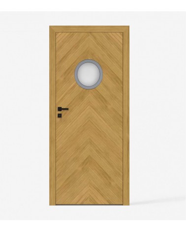 "WOOD M2-W1" Internal doors. Non-rebated