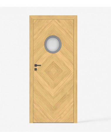 "WOOD M2-W2" Internal doors. Non-rebated