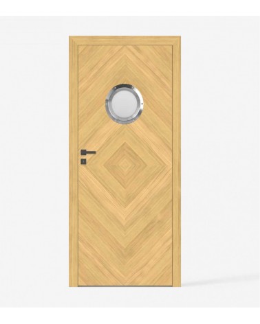 "WOOD M3-W2" Internal doors. Non-rebated