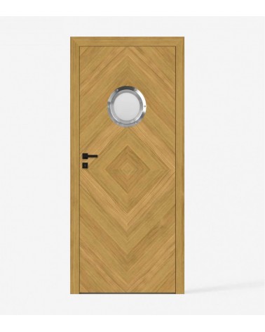 "WOOD M3-W2" Internal doors. Non-rebated