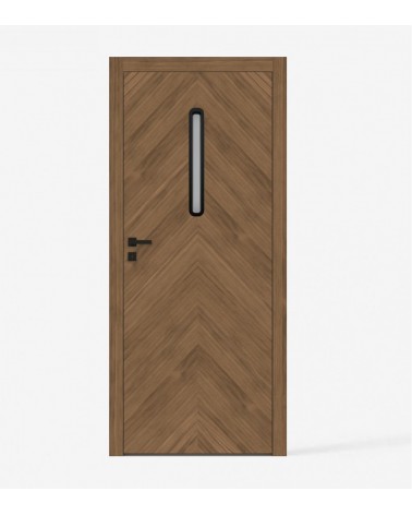 "WOOD M4-W1" Internal doors. Non-rebated