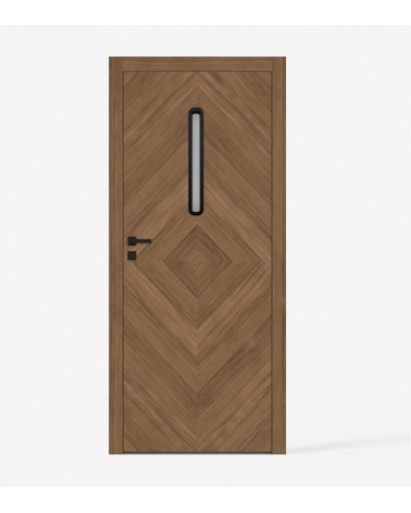 "WOOD M4-W2" Internal doors. Non-rebated