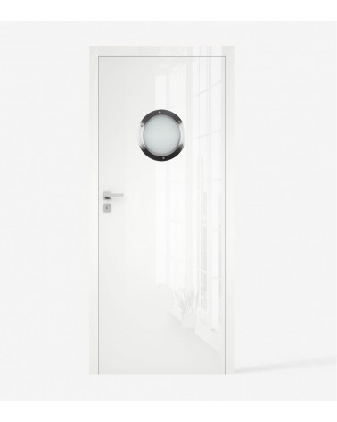 "SILIA 10.STEEL" Bianco/Gloss. Internal doors