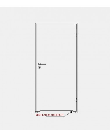 "PS ARCO W02" Internal doors. Rebated