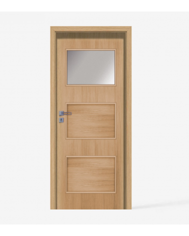 "INTER-AMBER C01" Internal doors. Rebated