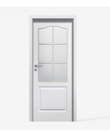 "MODERN 01S6" Internal doors. Rebated