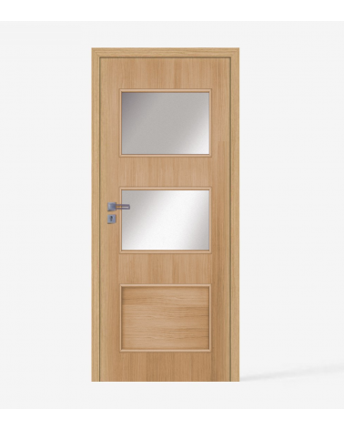 "INTER-AMBER C02" Internal doors. Non-rebated