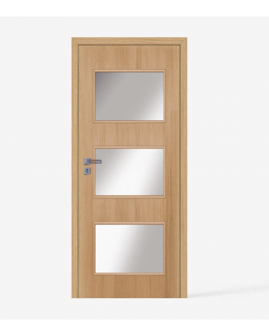 "INTER-AMBER C03" Internal doors. Non-rebated