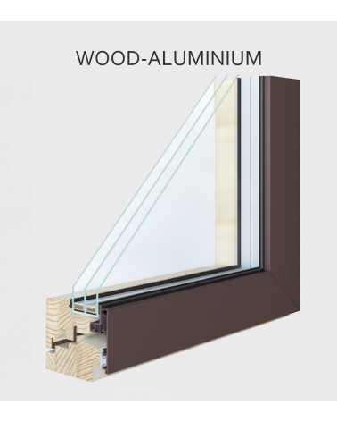 „INTEGRALES“ HOLZ-ALUMINIUM-FENSTER