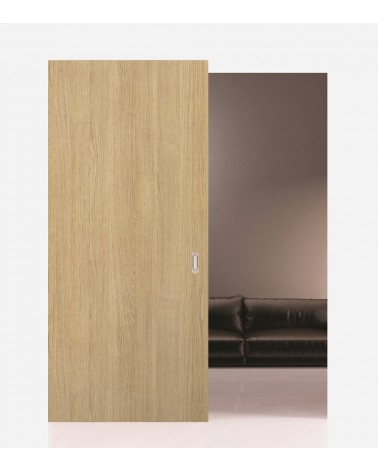 Sliding doors with hidden track and "MOVI" system | Veneer