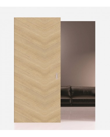 Sliding doors "ESPINA W02" with hidden track and "MOVI" system