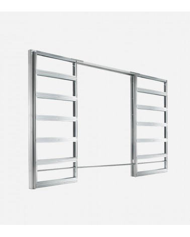 Dubbele schuifdeuren "HARMONY" ECLISSE