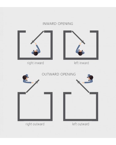 Näkymätön ovi "HARMONY" 192-203cm Viilu