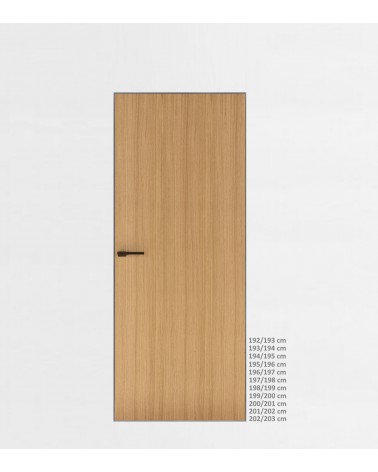 Onzichtbare deur "HARMONY" 192-203cm Fineer