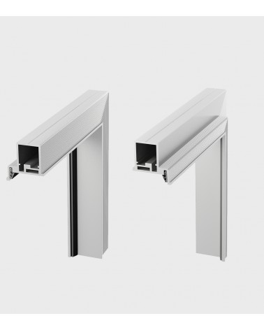 Näkymätön ovi "HARMONY" 222/223cm Viilu